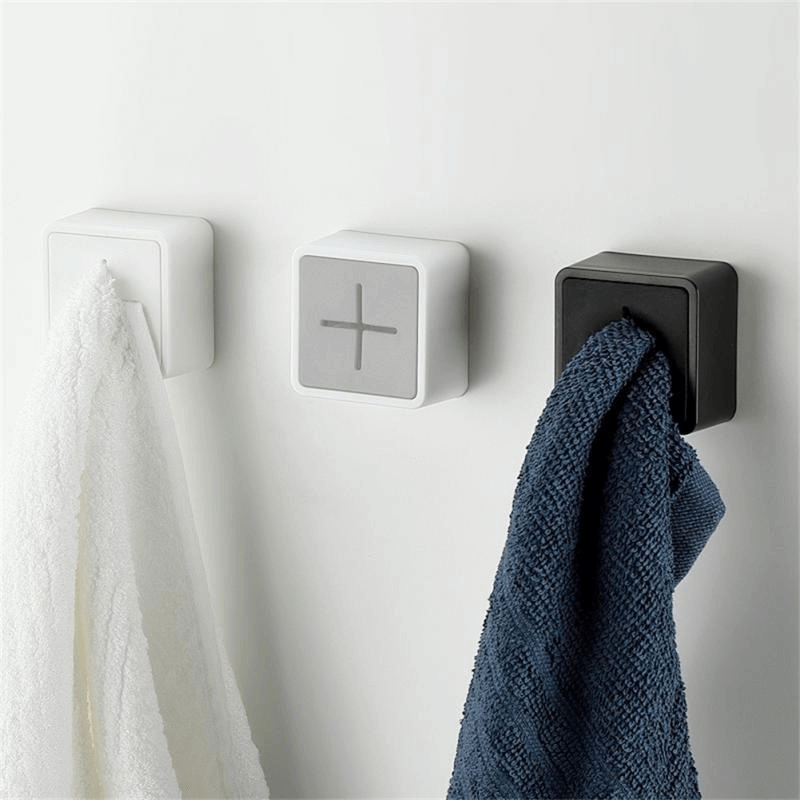 Set of 3 punch free towel plug holder