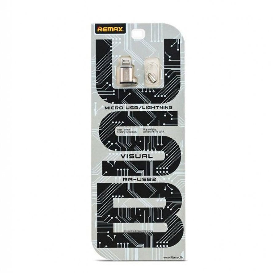 Remax micro usb to lighting ios charging & data converter