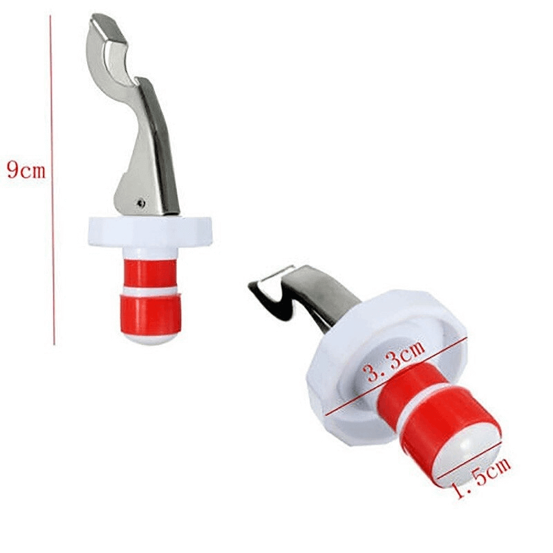 Multi-function stainless bottle opener silicone stopper