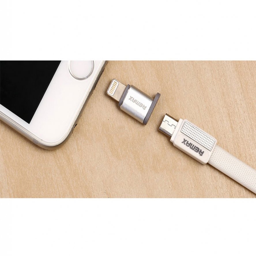 Remax micro usb to lighting ios charging & data converter