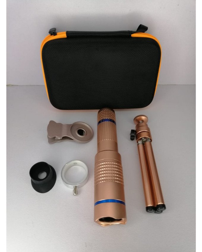 26x telephoto mobile zoom camera lens with tripod
