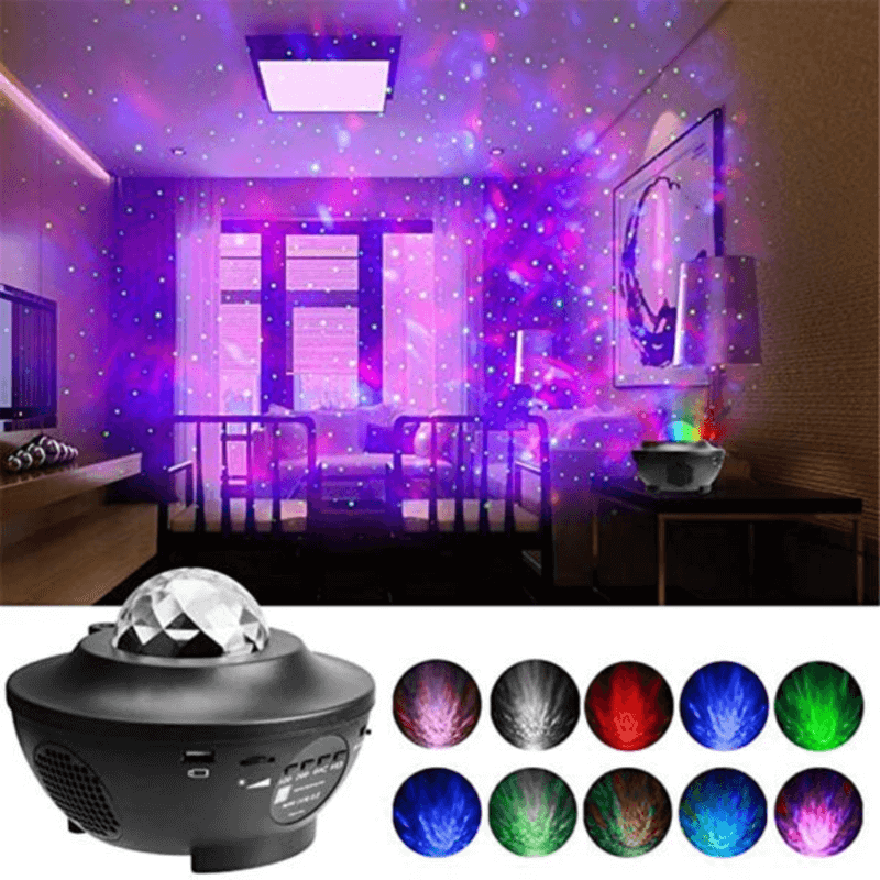 Ocean wave projector light