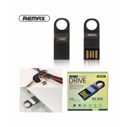 Remax flash drive 2.0 rx-808 16gb - black
