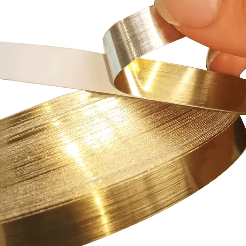 Self-adhesive golden decoration tape