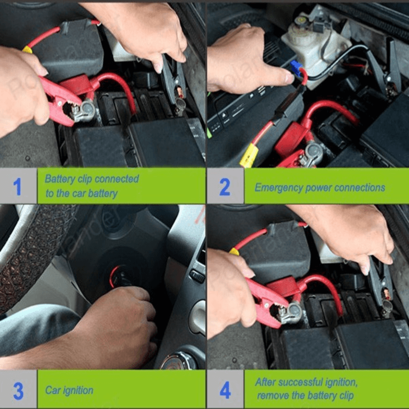 Car jump starter auto engine emergency battery pack