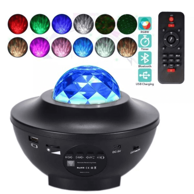 Ocean wave projector light
