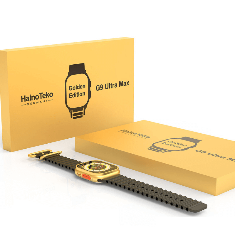 Haino teko g9 ultra max 1.92 inches display golden edition smart watch