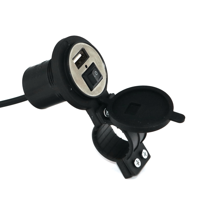 Motorcycle electric bicycle handlebar waterproof usb charger for phone
