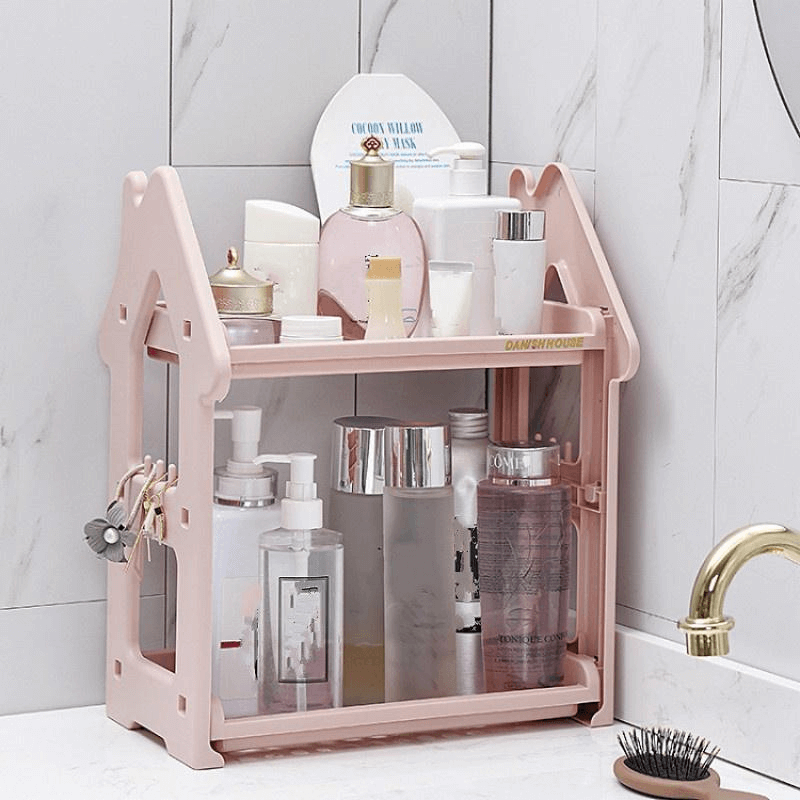 House shape 3 layer rack 