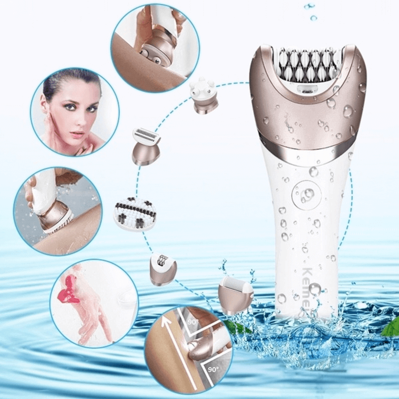 Kemei km-8001 5 in 1 electric epilator shaver hair remover