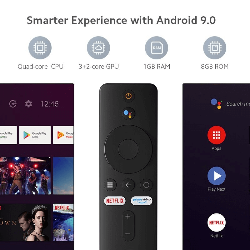 Mi tv stick global android tv 9.0 quad-core