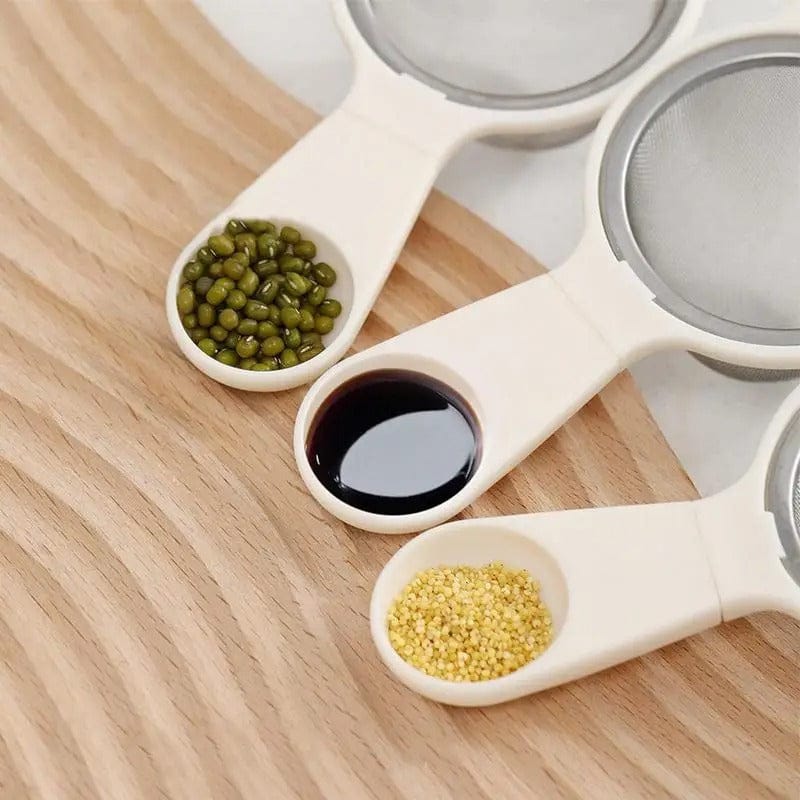 1 pc stainless steel strainer with plastic handle - Prozone