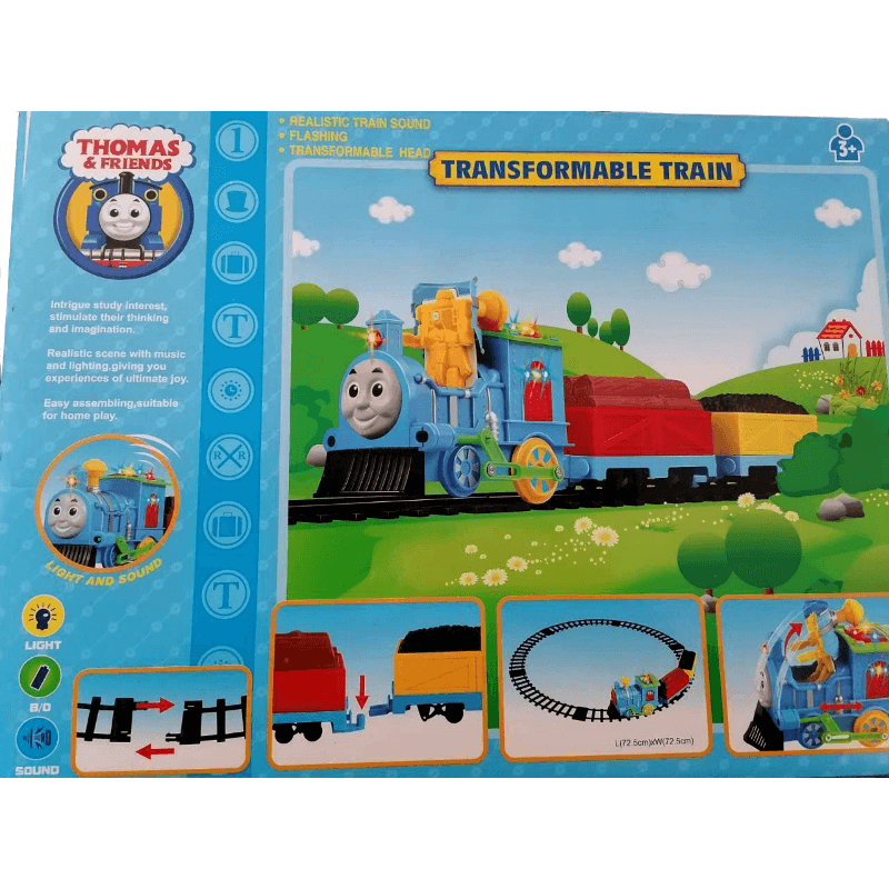 Thomas and friends train set with realistic sounds for kids