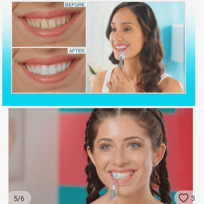 Sonic pic dental cleaning system