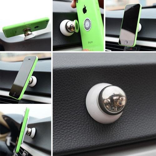 Plating phone holder universal design magnetic car mount