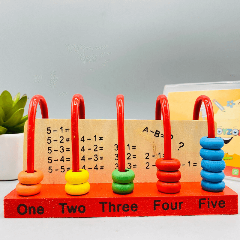 5 gear eco-friendly learning abacus for kids