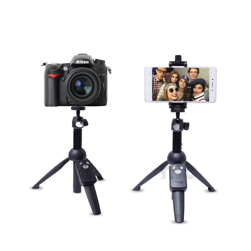 Yunteng tripod selfie stick with phone holder + controller
