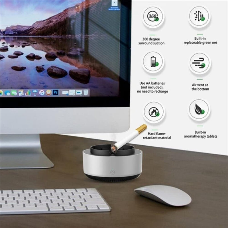 2in1 air purifier multifunctional home air freshener ashtray - Prozone