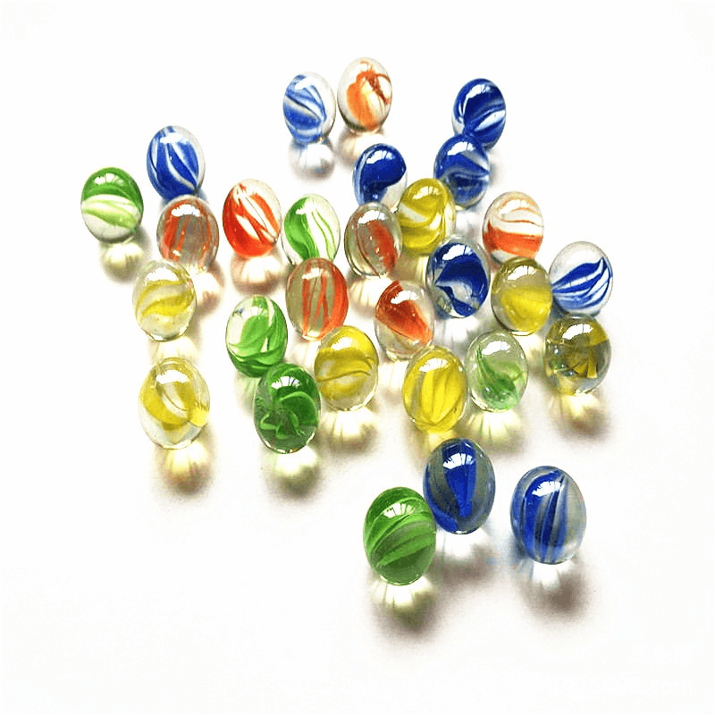 200pcs of glass balls for kids and aquarium decoration beads