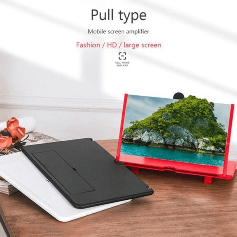 Mobile screen magnifier 3d