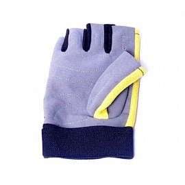 Weight lifting gloves green & grey for women