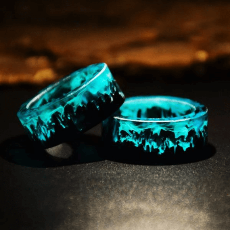 Resin mountain ring