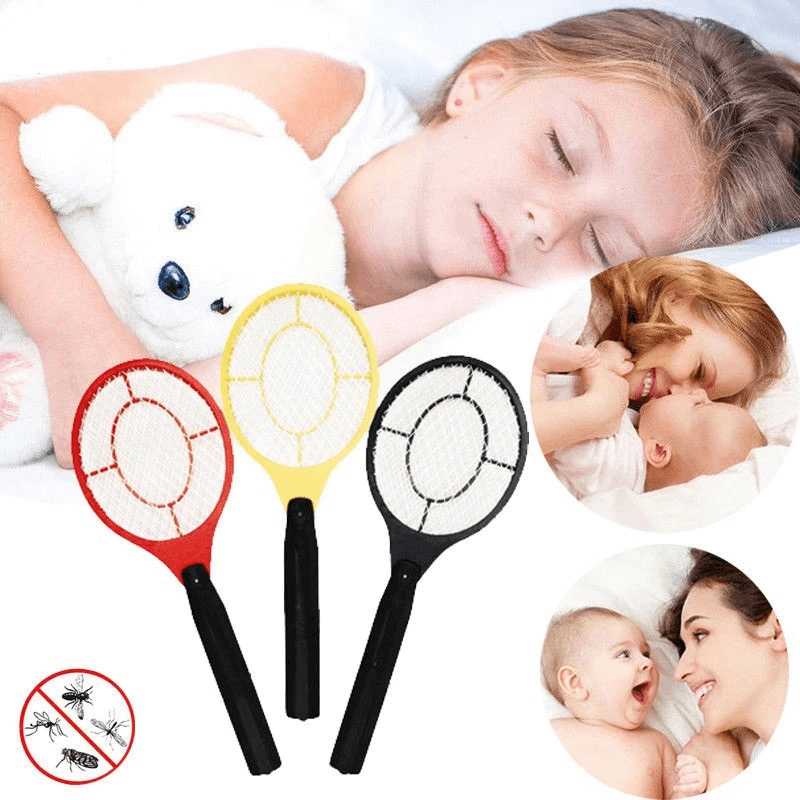 Rechargeable racket shape mosquito killer