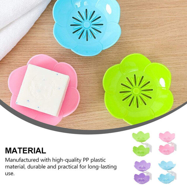 Wall mounted double layer lotus flower shaped soap holder - Prozone