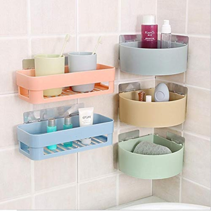 Wall mounted multipurpose self adhesive rack - Prozone