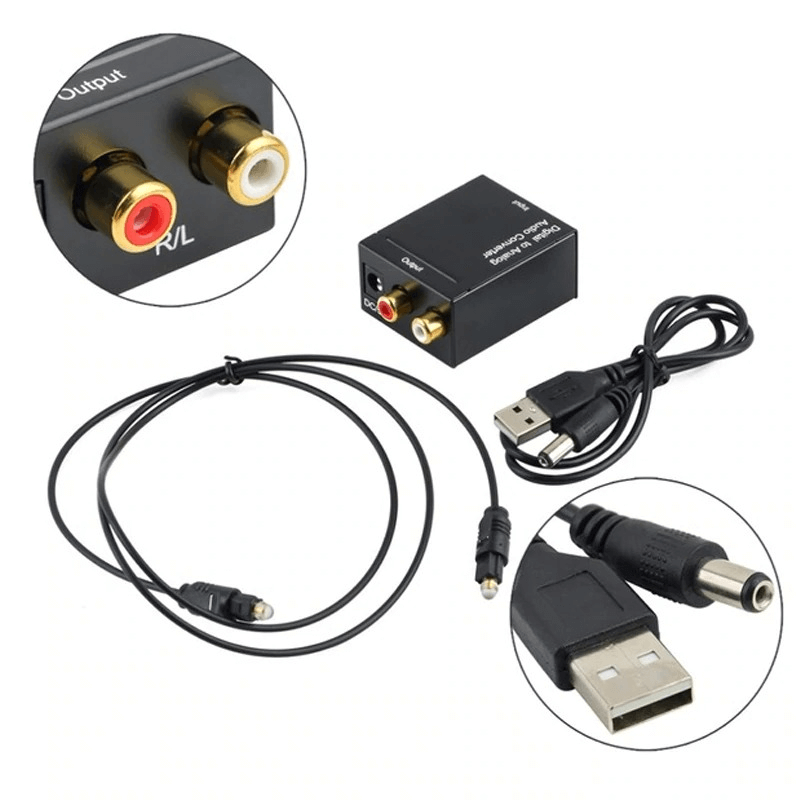 Digital to analog audio converter amplifier