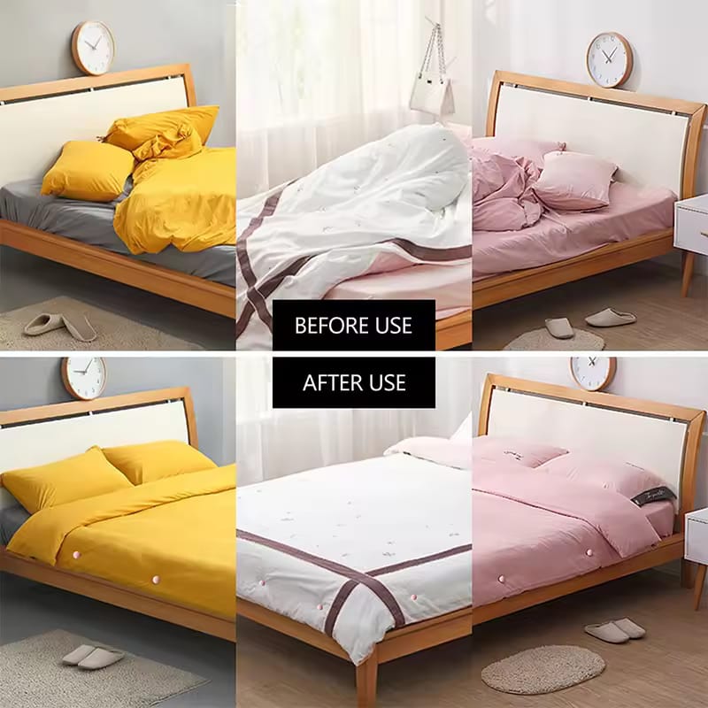 4pcs bedsheet quilt clip anti slip blanket buckles - Prozone