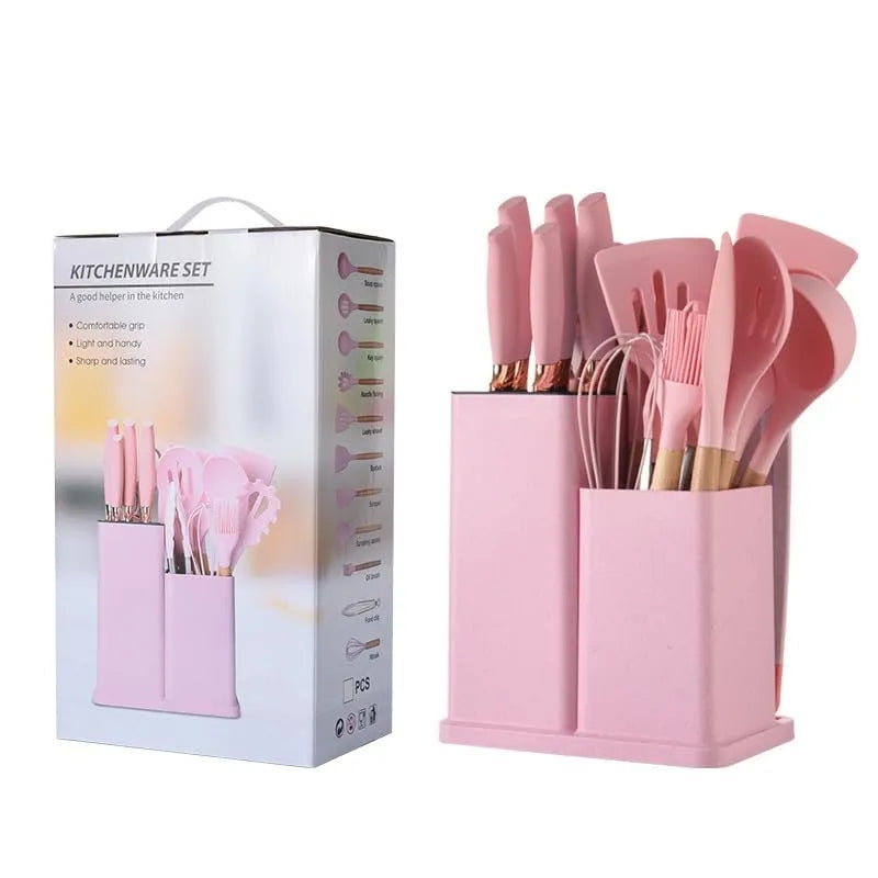 20 pcs kitchenware silicon utensil spoon - Prozone