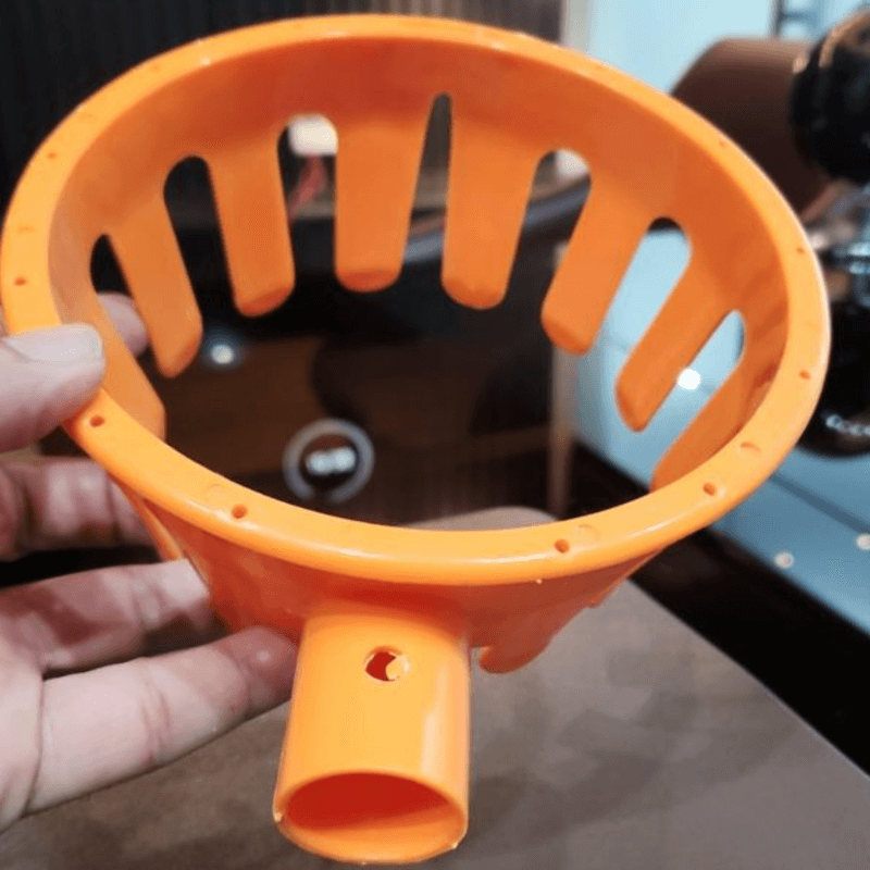 Round fruit picker