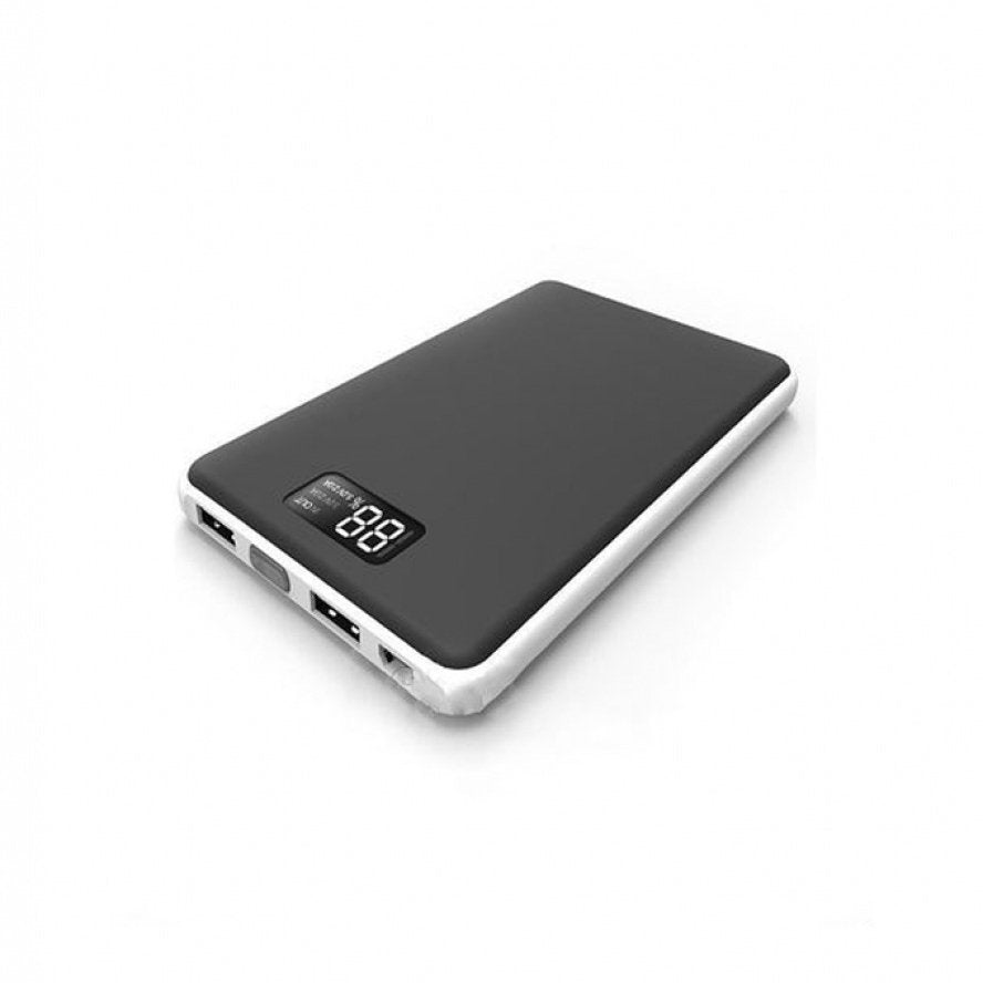 Aspor 3.0a output 20000mah power bank a398 - black