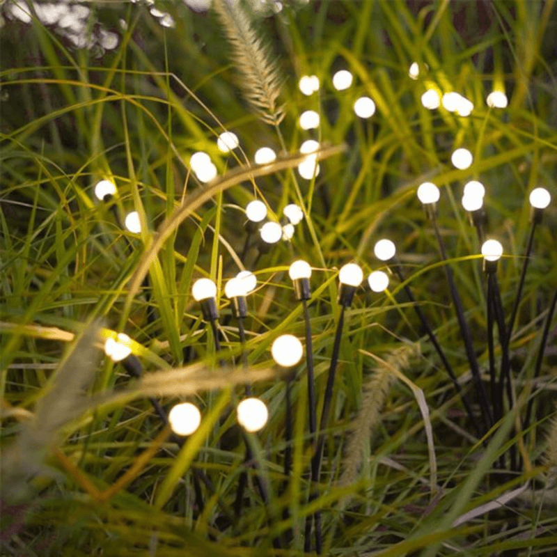 Solar dancing fireflies water proof lights ---12 light bulbs