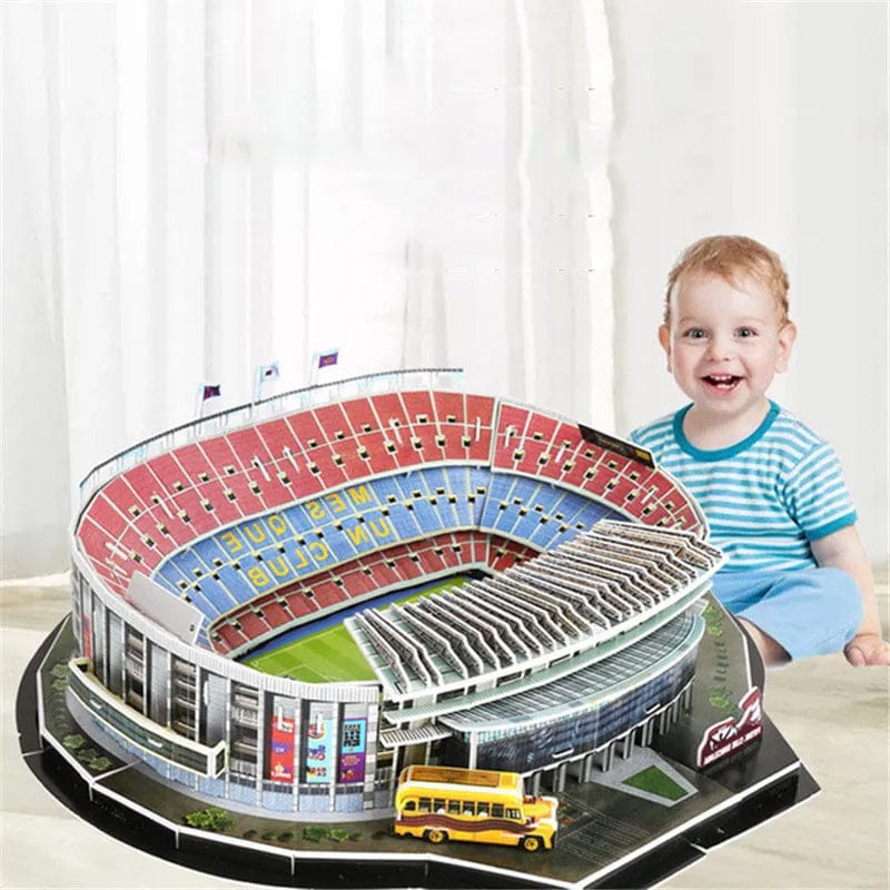 3d puzzle soccer stadium model - Prozone