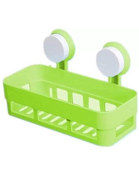 Storage rack in multicolors with magic suction cup