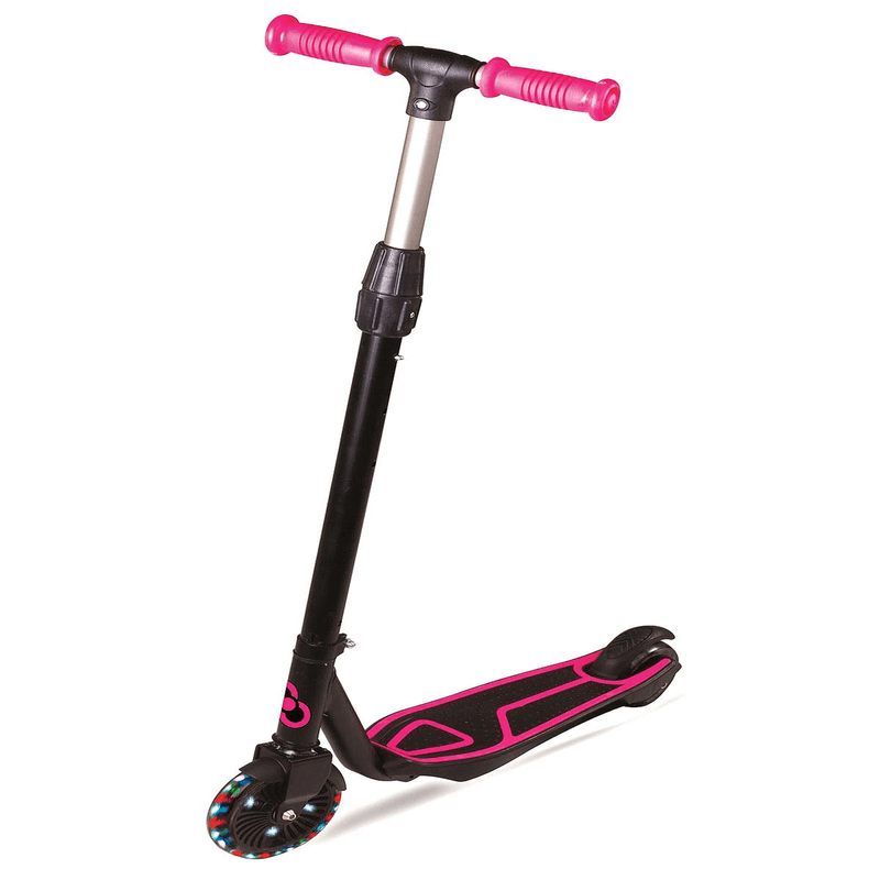 Foldable 2 wheels front led kids scooter