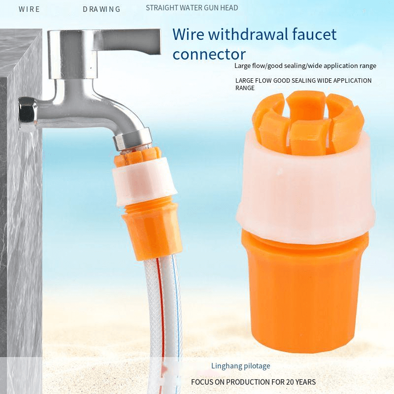 2 pcs water hose quick connectors