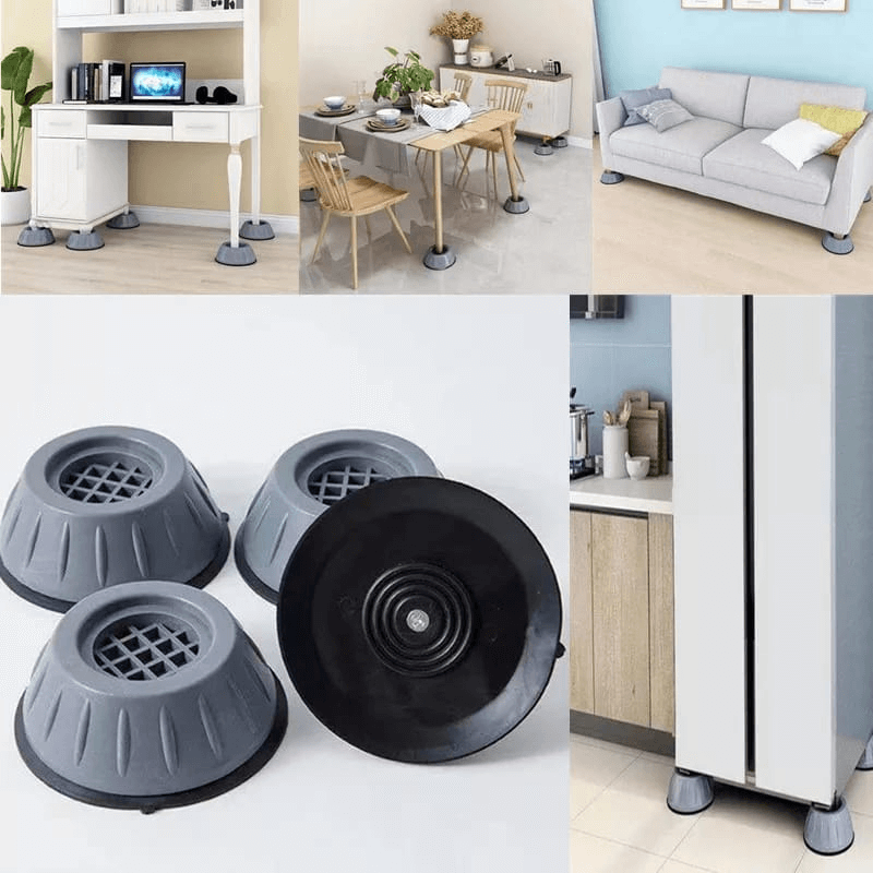 Pack of 4 anti vibration base pad
