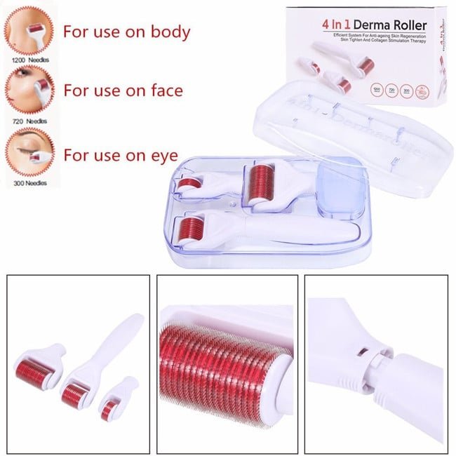 4 in 1 derma roller kits