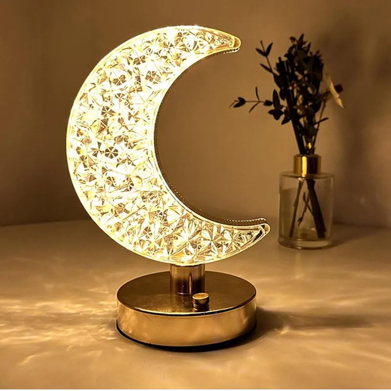 Led moon shape touch sensor night light - Prozone