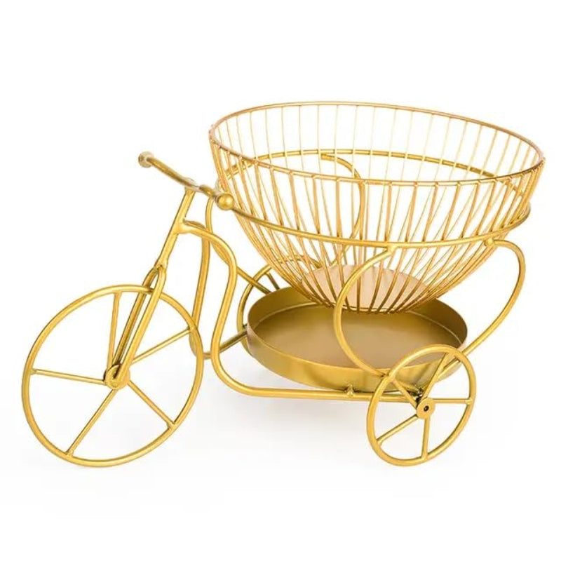Fruit Storage Basket Decor Bicycle Shaped - Prozone