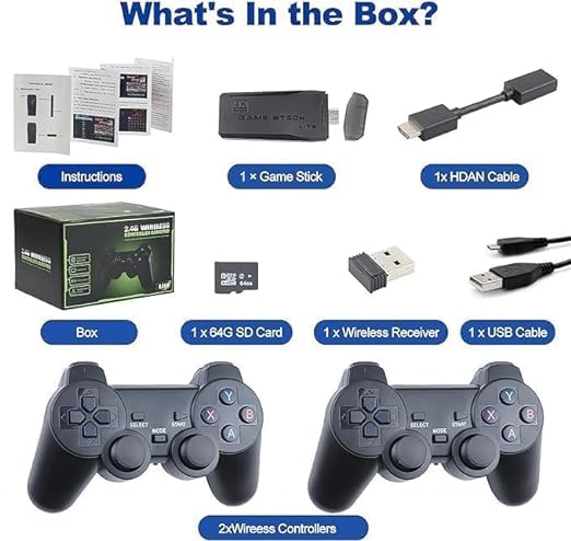 Tv video game console 2.4g wireless gamepad controller - Prozone