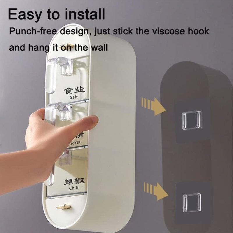 Wall Mounted Spice Organizer 5 Layer - Prozone