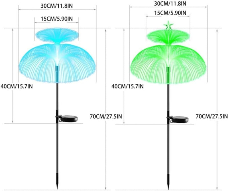2pcs solar lawn light intelligent garden light - Prozone