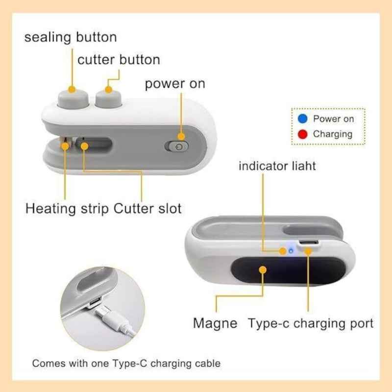 2in1 Portable Sealing Machine - Prozone