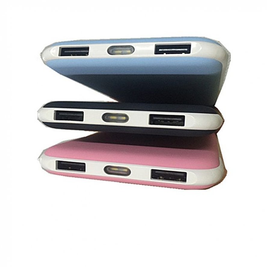 Aspor intelligent output 12000mah power bank a386 - black