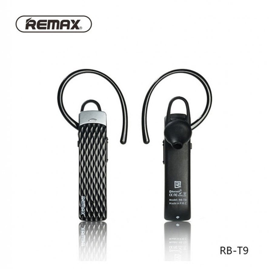 Remax single side bluetooth handsfree rb-t9 - black