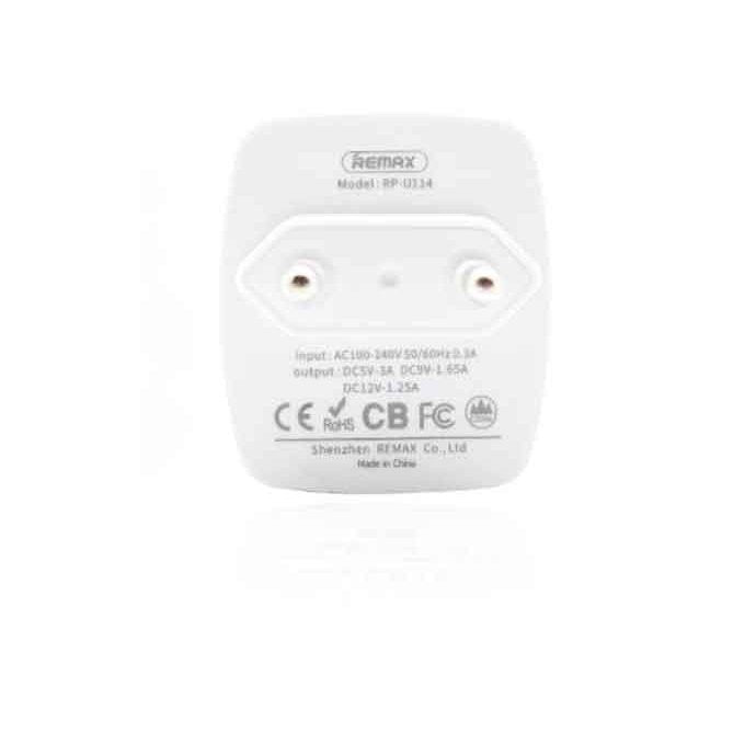 Remax fast charger rp-u114 single port quick charger 3a